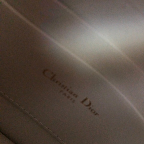 CHRISTIAN DIOR CARO ZIPPED POUCH WITH CHAIN - Picture 6 of 8